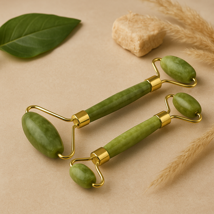 Double Head Jade Face Roller